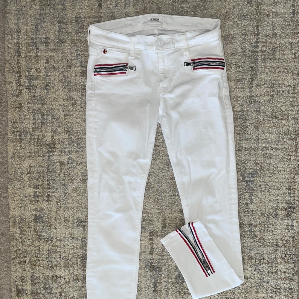 White Hudson jeans